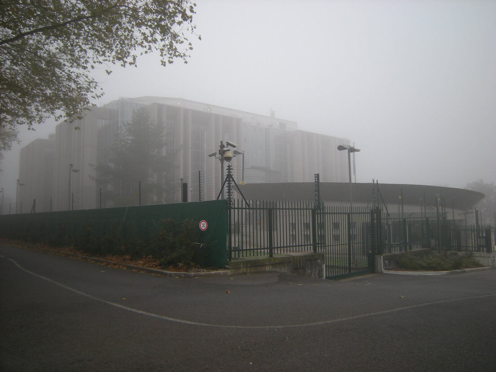 Les locaux d'Interpol à Lyon
