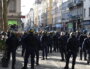Le dispositif policier était conséquent, pour l'émission de Jean-Marc Morandini, à la Guillotière. ©LS/Rue89Lyon