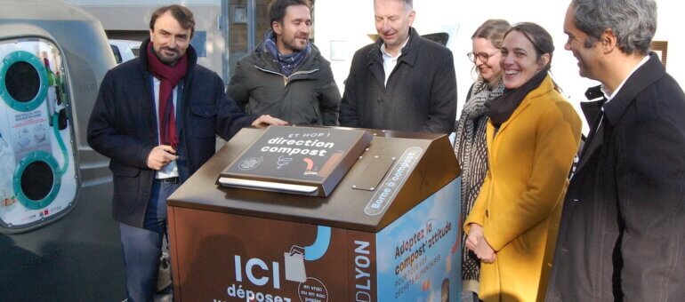 Bornes à compost à Lyon : comment la Métropole veut étendre le dispositif à Villeurbanne puis aux autres communes