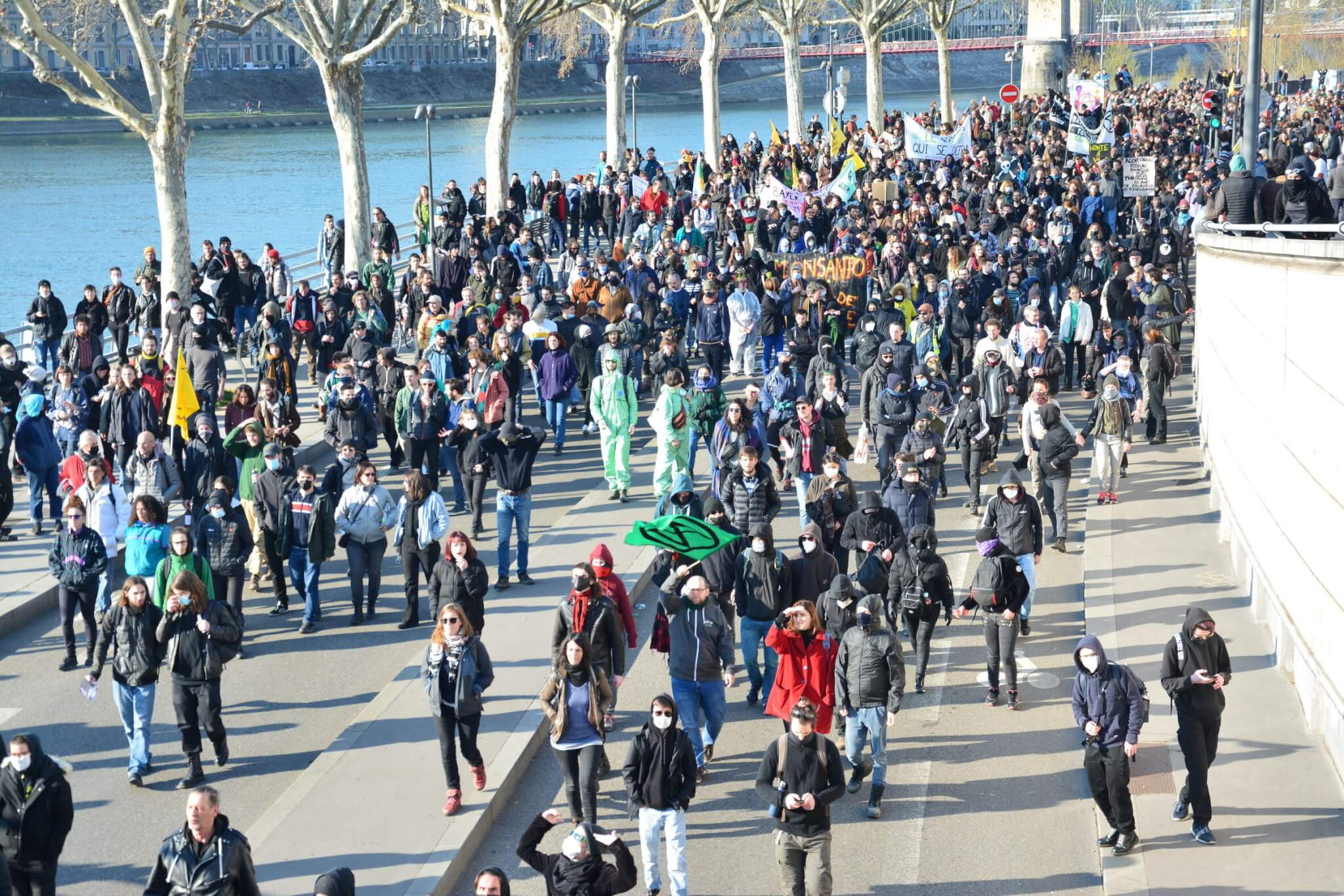 Les manifestants