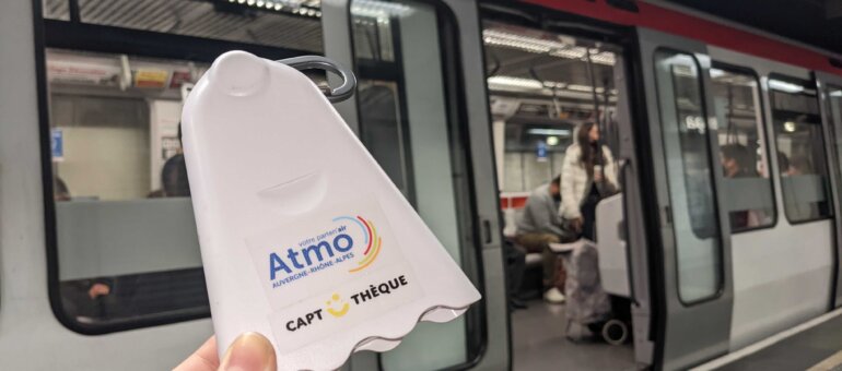 À Lyon, la filtration de l’air de la station de métro Saxe-Gambetta en test