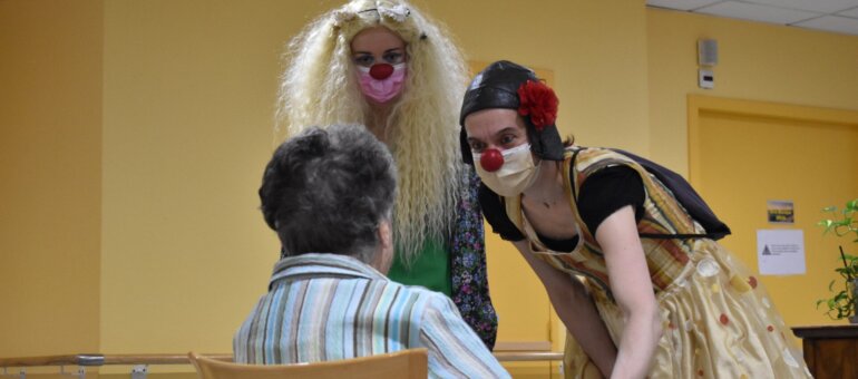 Clowns en Ehpad à Lyon : « C’est grisant d’arriver à faire rire les résidents »
