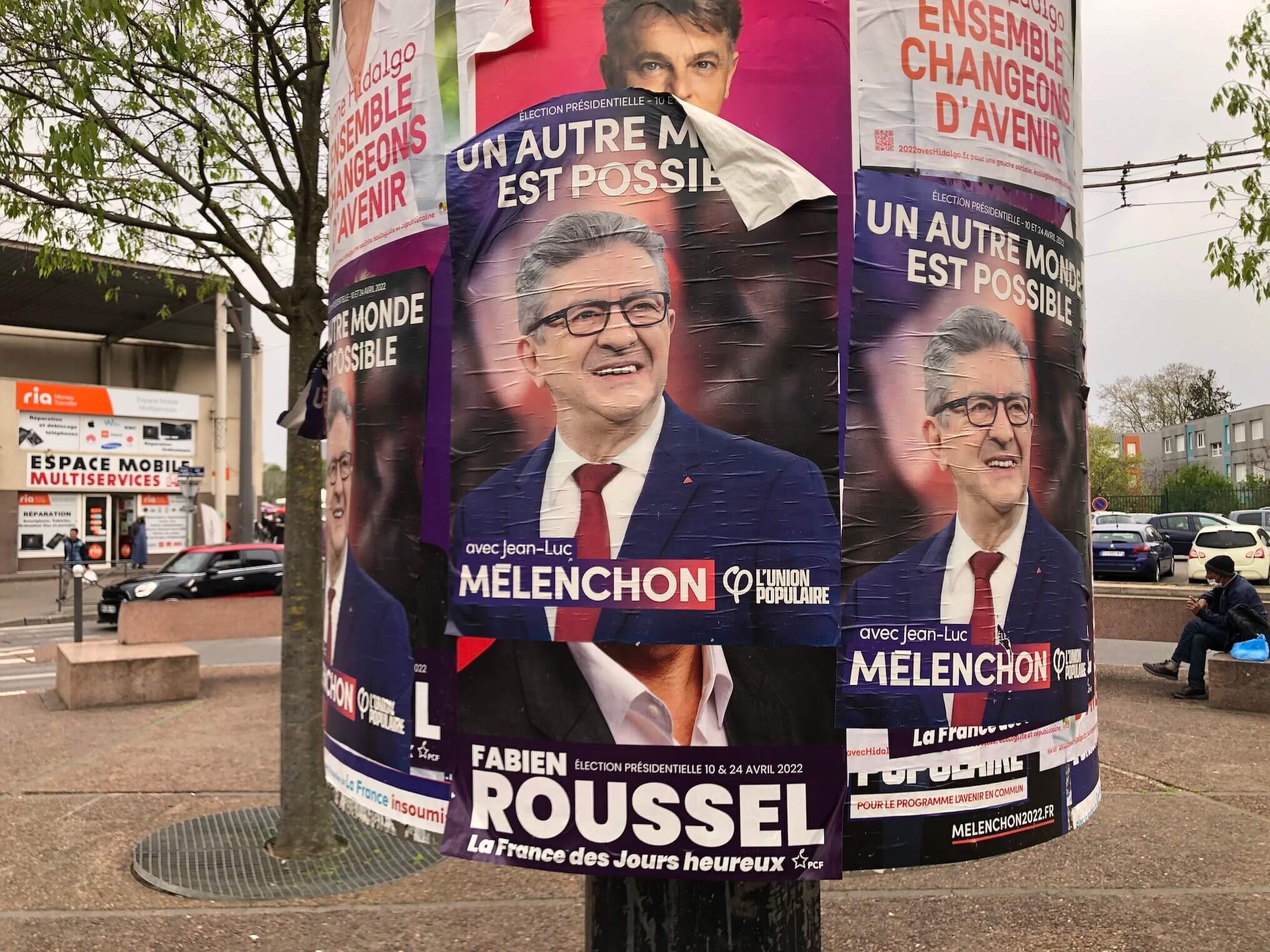Vaulx-en-Velin présidentielle Mélenchon