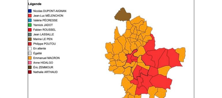 Présidentielle 2022 : les résultats dans les communes de la métropole de Lyon