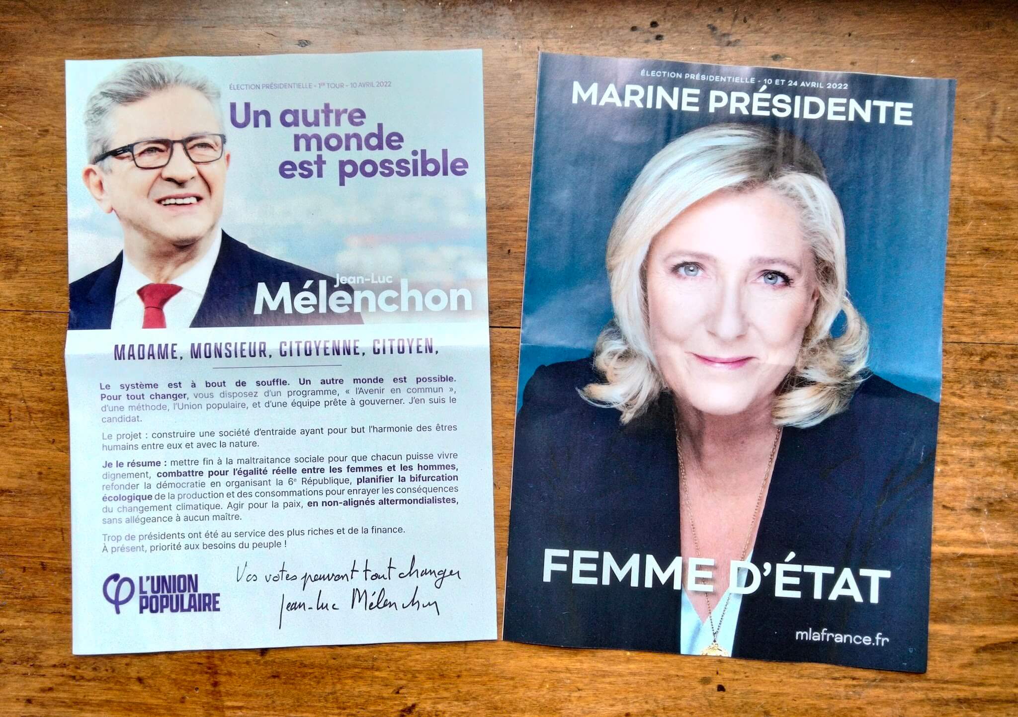 Mélenchon Le Pen