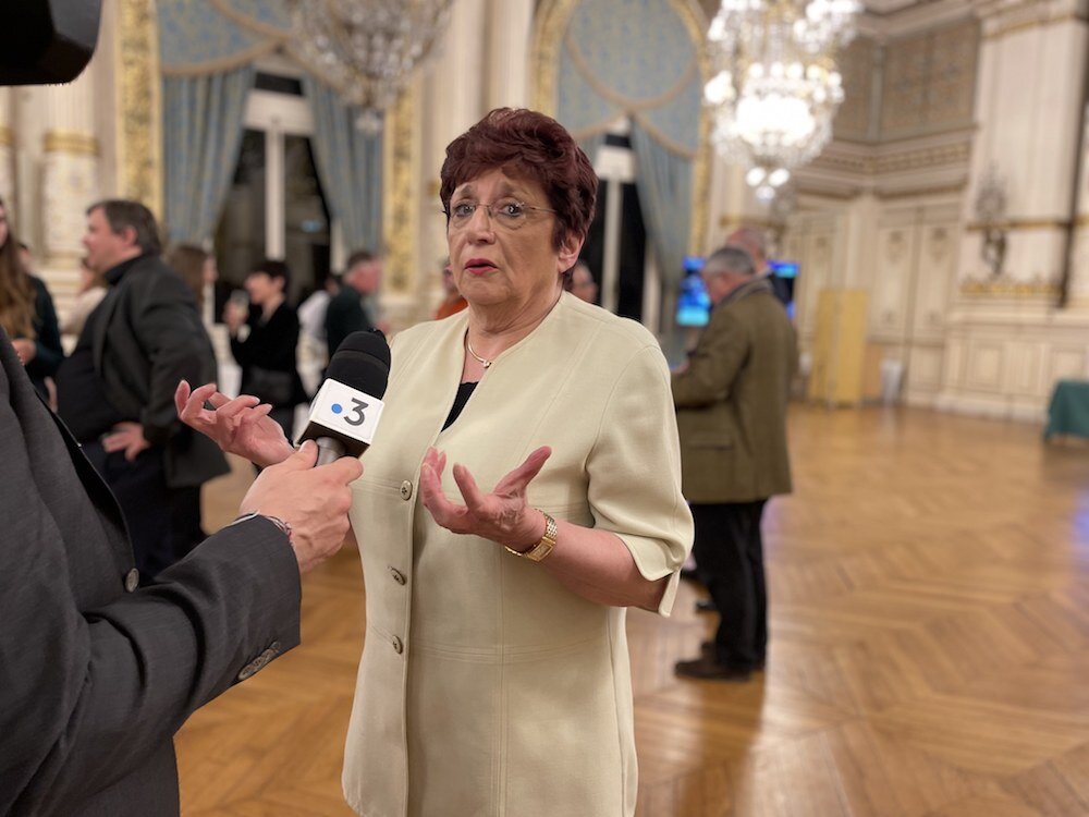 Michèle Morel, déléguée départementale du Rassemblement national dans le Rhône. ©DD/Rue89Lyon