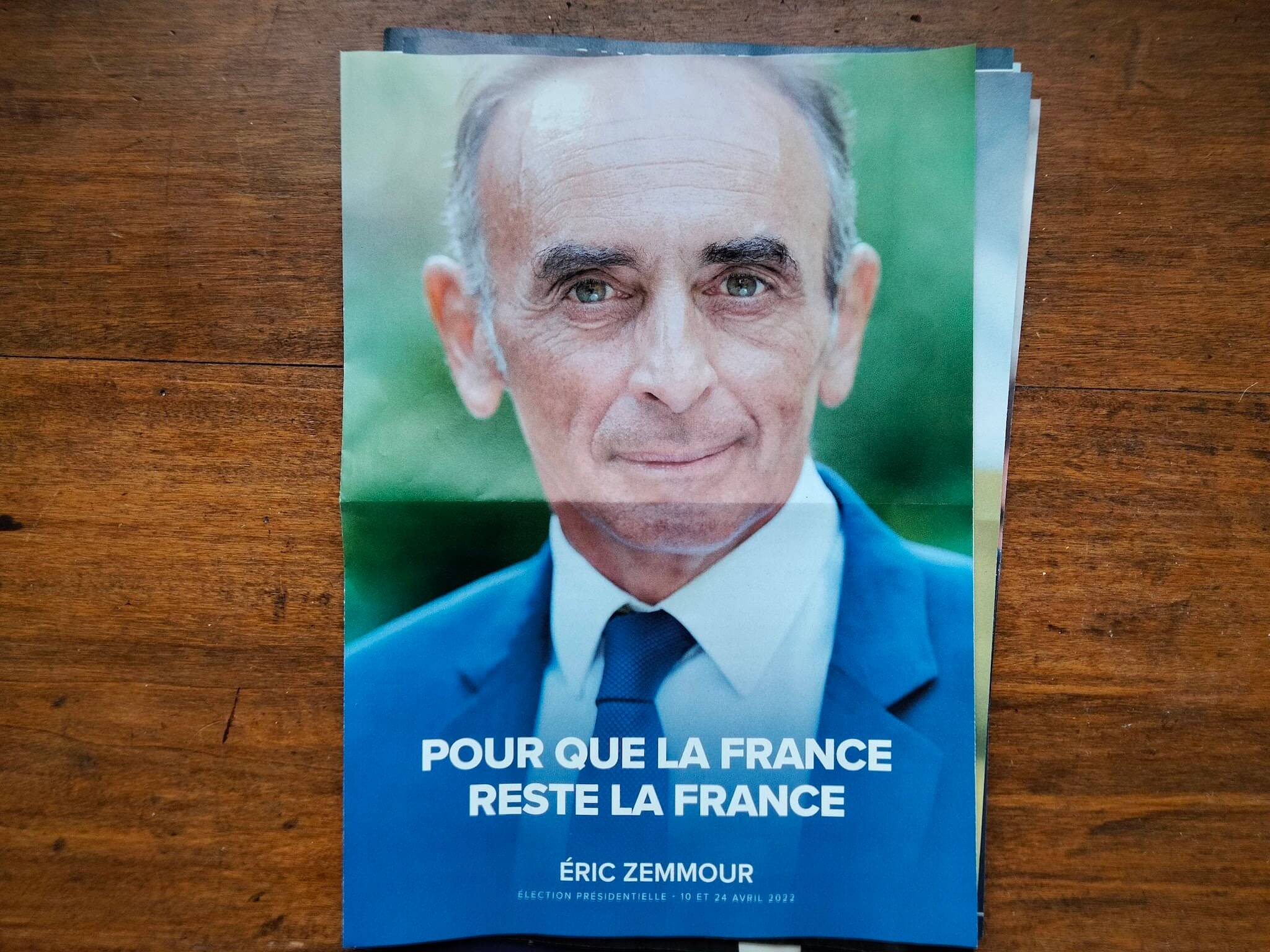 Profession foi Zemmour