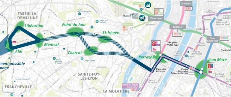 TCL à l’Ouest de Lyon : la Métropole enterre le téléphérique et déterre (en partie) le tracé de la ligne E