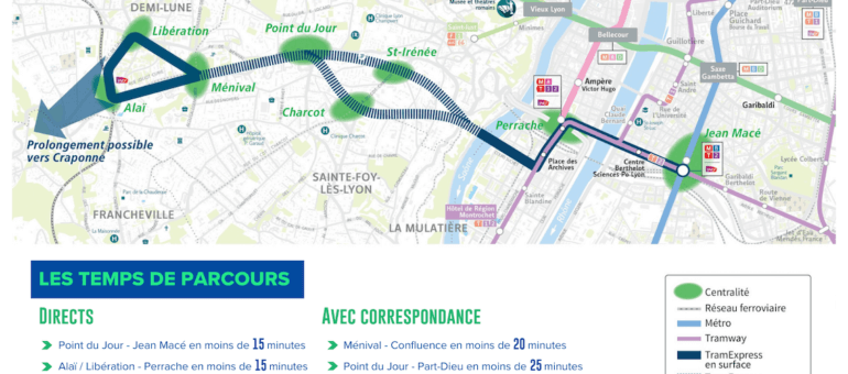 Ouest de Lyon : sans surprise, le métro E est abandonné au profit du tramway express