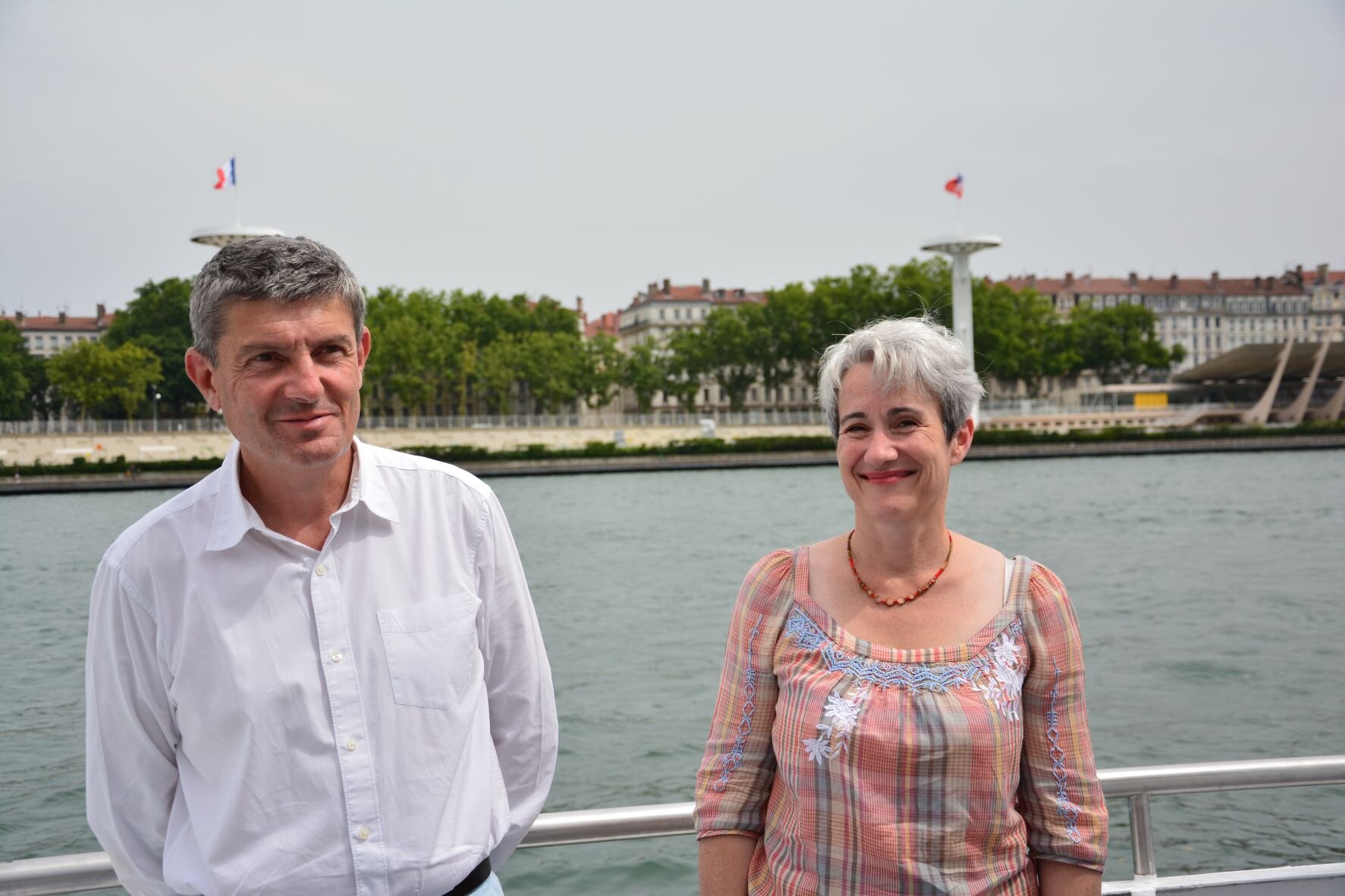 Pierre Meffre et Cécile Avezard