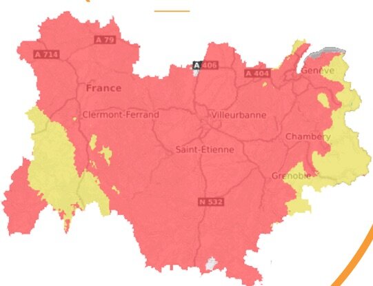 A Lyon, canicule = pic de pollution à l’ozone = retour de la circulation différenciée