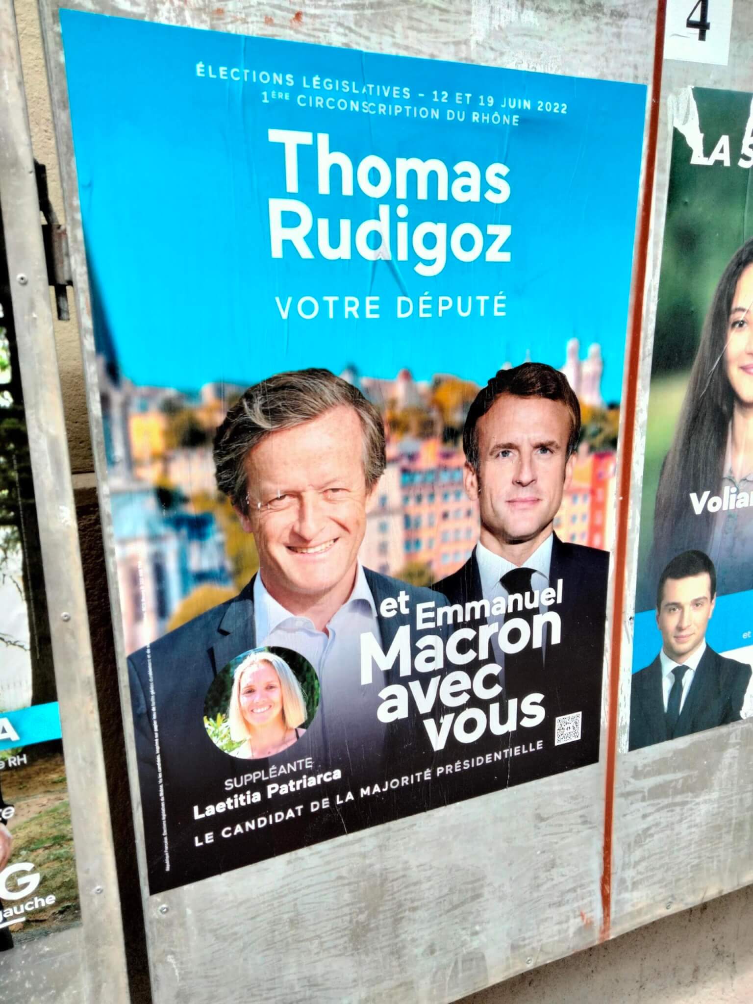 Affiche campagne Thomas Rudigoz