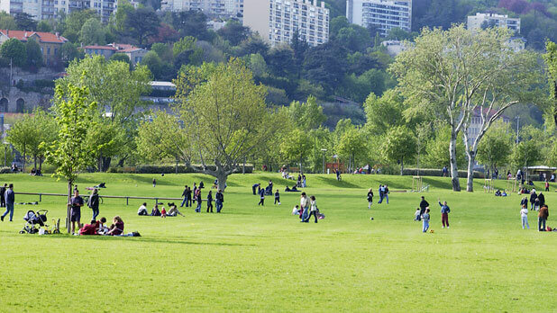 Découvrez les jardins de Gerland à Lyon