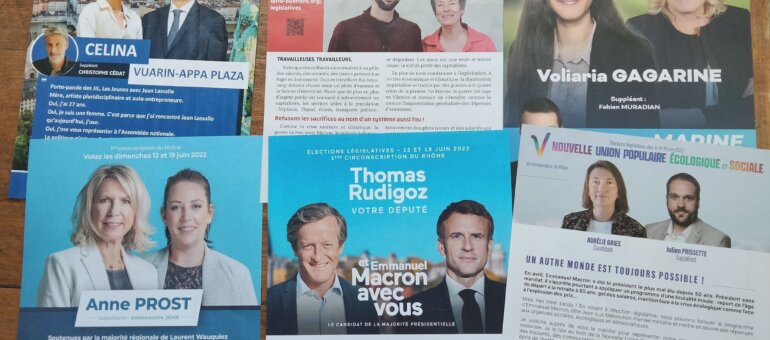 Législatives 2022 : la carte des résultats dans le Rhône par commune