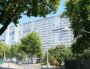 La barre Sakharov au pied de laquelle une fusillade s'est déroulée le 14 juin dernier. ©LS/Rue89Lyon
