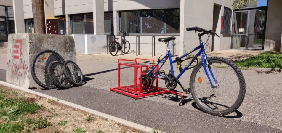 INSA Lyon vélo générateur low-tech