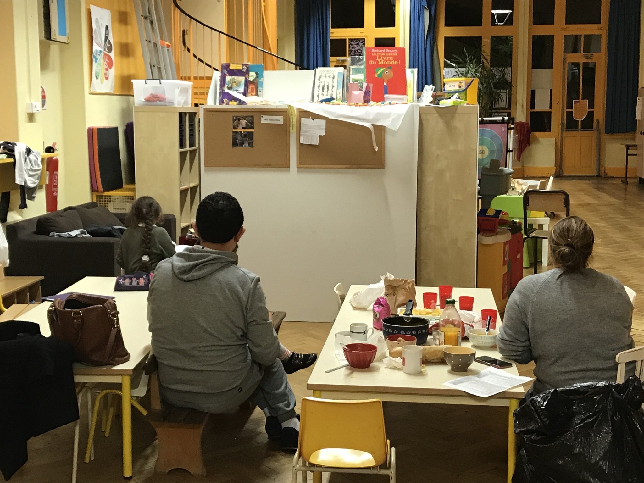 école Michel Servet Lyon 1 collectif Jamais sans toit occupation