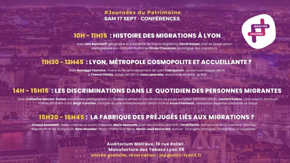 Festival identités croisées à Lyon 3 : Rue89Lyon anime trois conférences sur les migrations