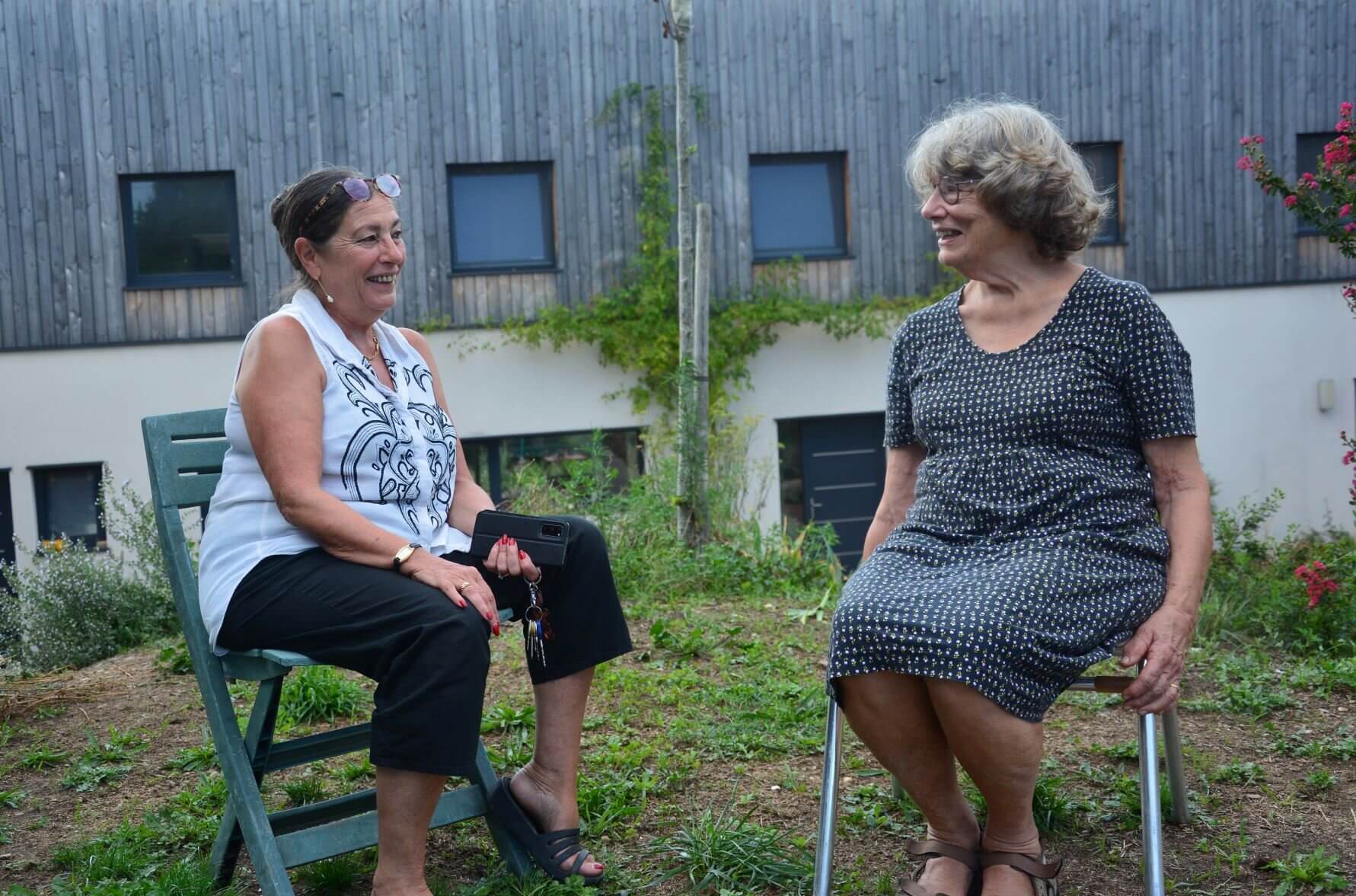 Michèle Cautelin et Odile Melot