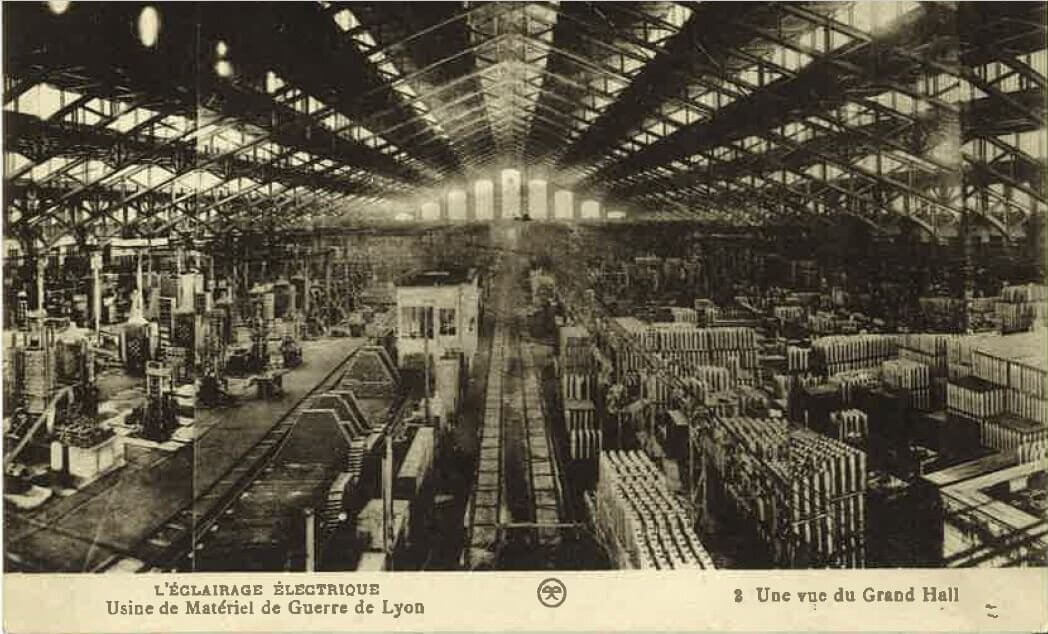 La Halle Tony Garnier (Lyon 7e) a servi de fabrique d'armement pendant la première guerre mondiale. Photo d'archive.