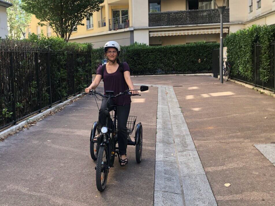 Être handicapée et se déplacer à vélo à Lyon : « j’ai gagné en autonomie »