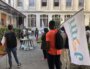 Chaque rentrée depuis quatre ans, des étudiants dits "sans facs" se retrouvent sans affectation dans une université. À Lyon, une trentaine d'entres eux se mobilisent pour obtenir une place à Lyon 2. ©MA/Rue89Lyon