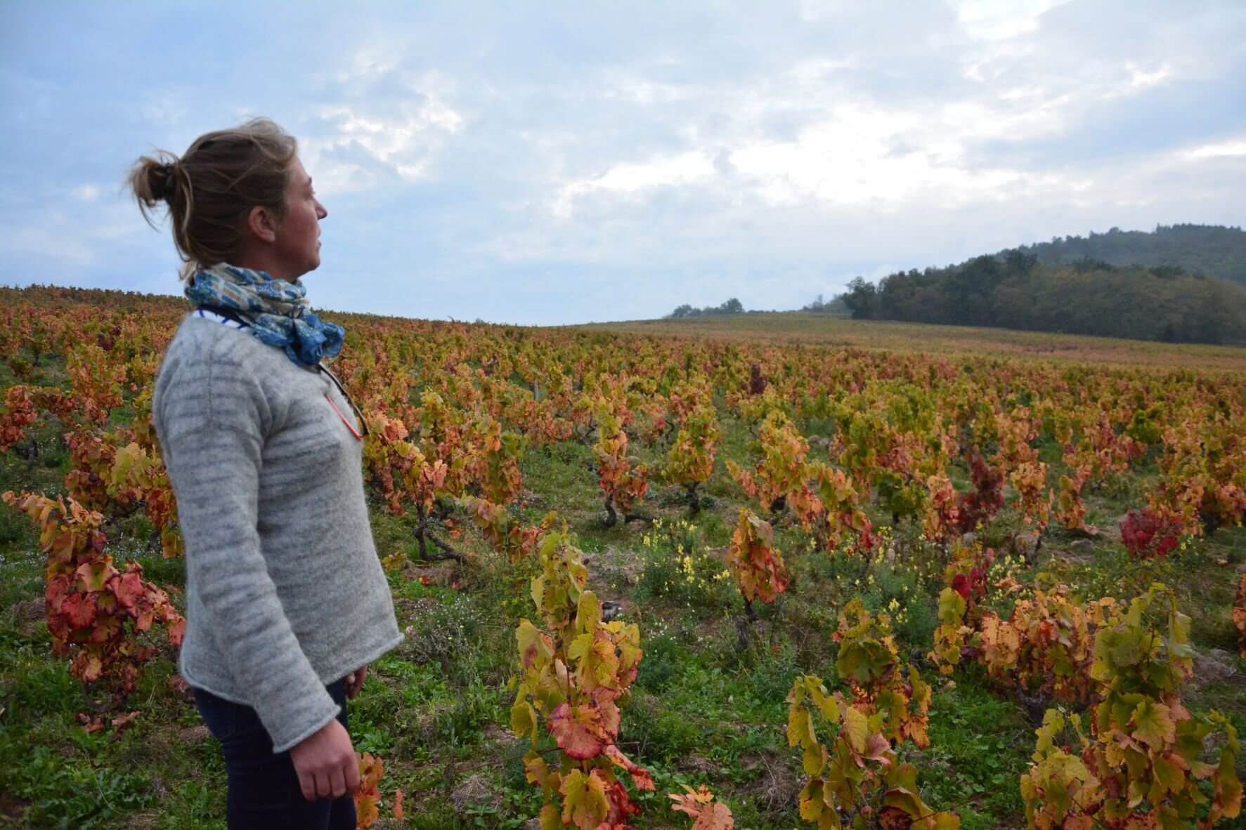 Julie Balagny vigneronne Beaujolais