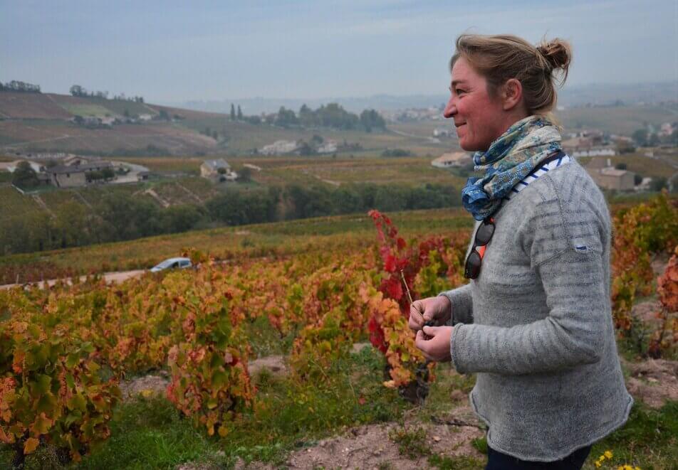 Julie Balagny, la vigneronne parisienne adoptée par le Beaujolais