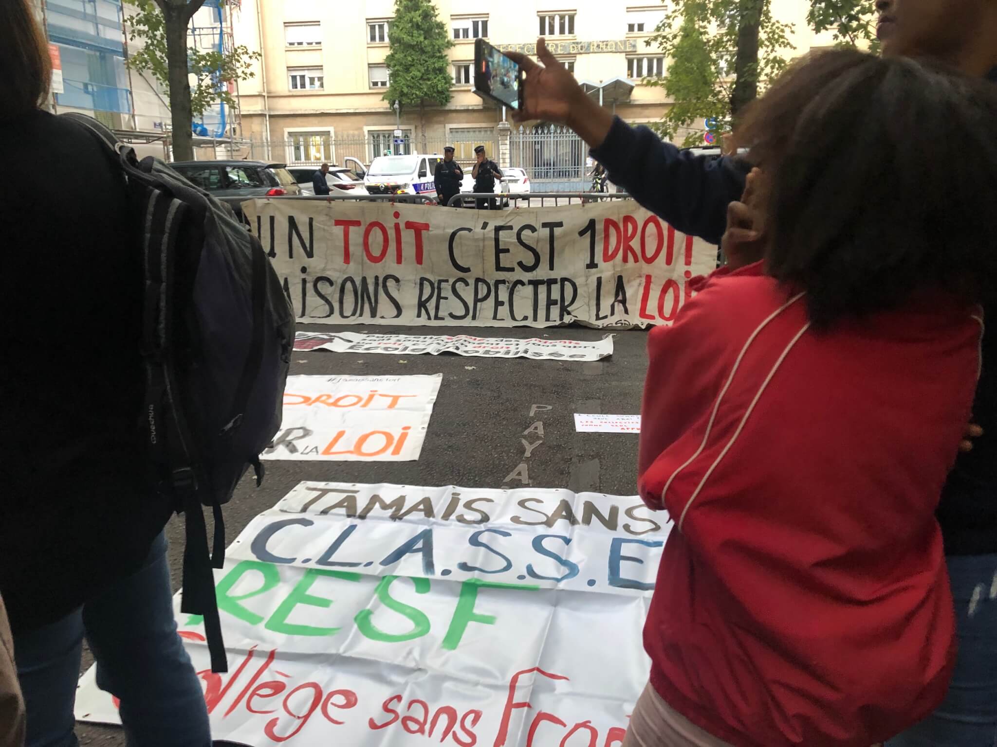 Dans le Rhône, le 17 octobre 2022, Jamais sans toit recensait 197 enfants à la rue dans la Métropole de Lyon. ©MA/Rue89Lyon