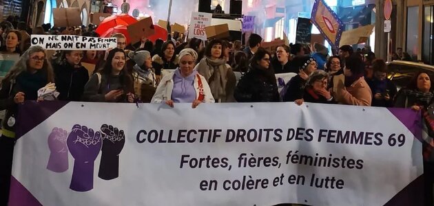 À Lyon, la manif’ contre les violences faites aux femmes attaquée par l’extrême droite
