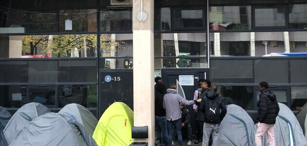 Un campement de 80 sans-abri à Lyon Part-Dieu, signe d’un hébergement d’urgence saturé