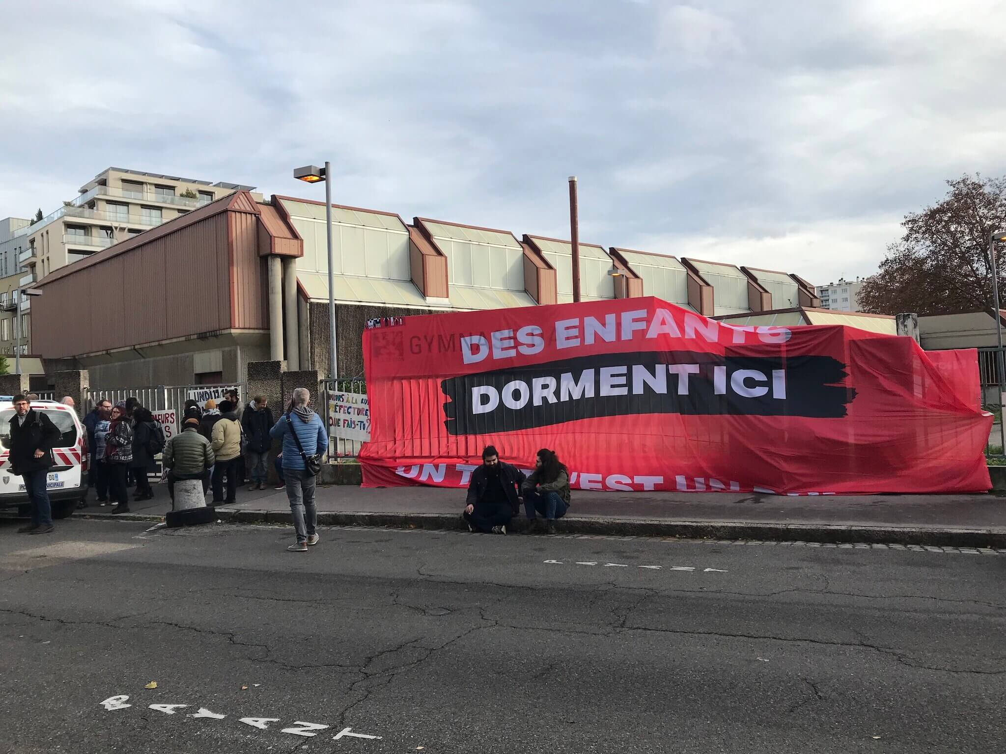 hébergement jeunes migrants Lyon