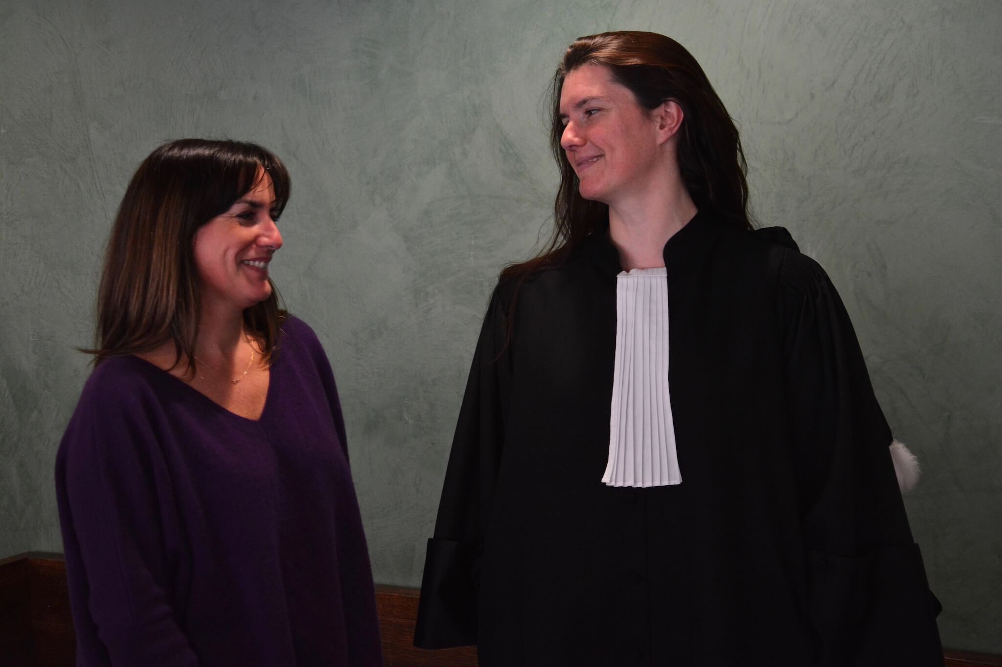 Audrey Marcodini et Louise Tschanz