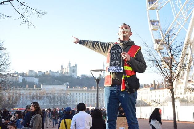 Cgtiste place Bellecour