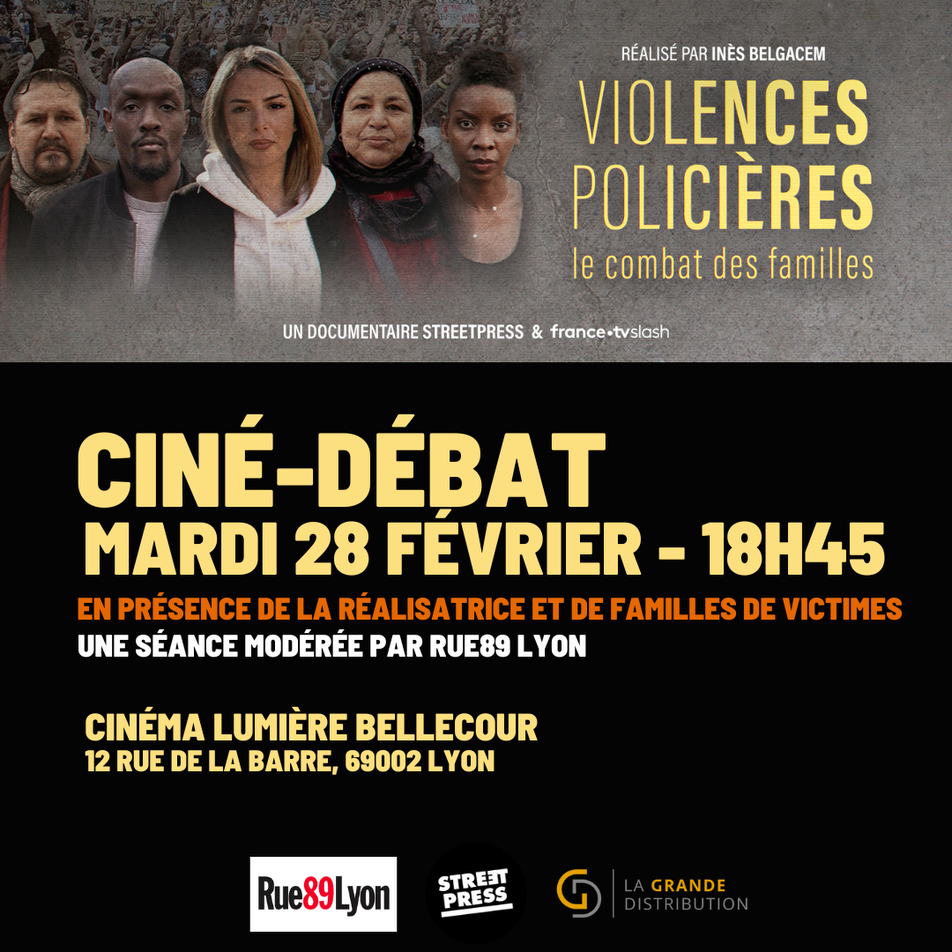 Violences policières : un documentaire sur le combat des familles projeté à Lyon