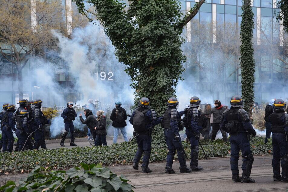 Villeurbanne manifestation