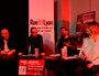 Mercredi 22 février, Rue89Lyon a organisé un débat sur le traitement médiatique de l'extrême droite à Lyon et ailleurs. Il a eu lieu au Boomrang (Lyon 3e), avec notamment pour invités le youtubeur et chroniqueur Usul, et l'universitaire Philippe Corcuff. ©LS/Rue89Lyon