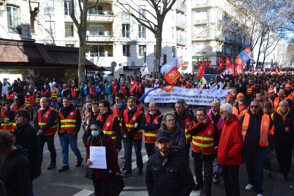 réforme des retraites Lyon