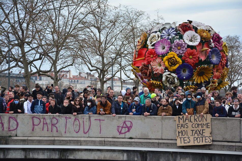 À Lyon, nouvelle manifestation contre la réforme des retraites ce mardi