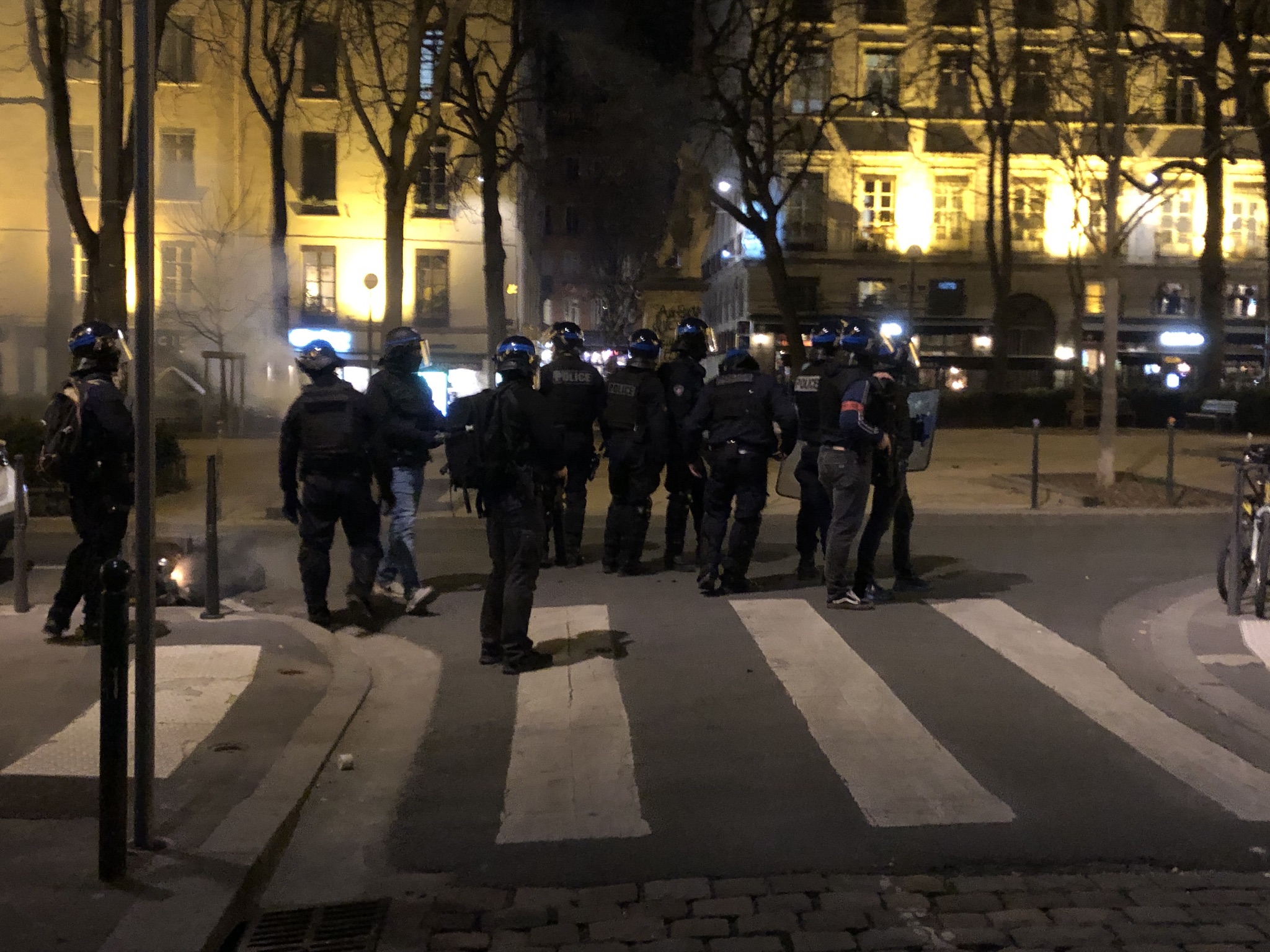 manifestation retraites police Lyon