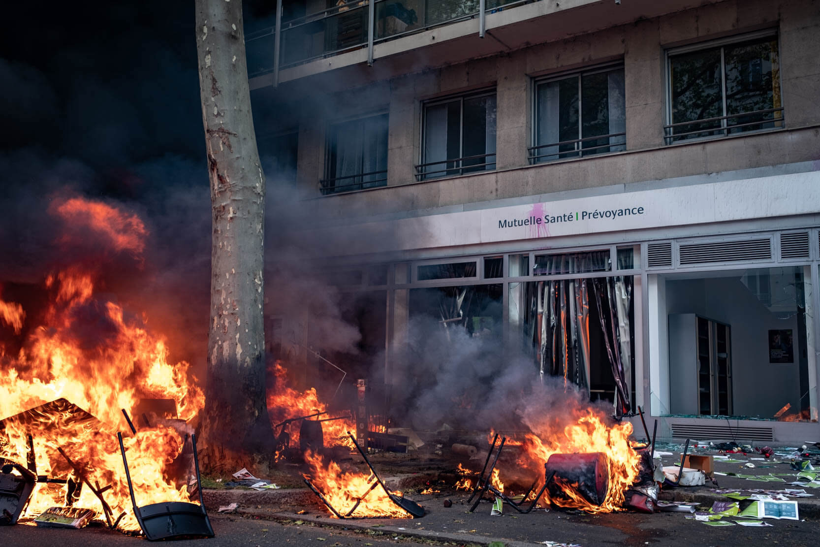 1er Mai Lyon manifestation