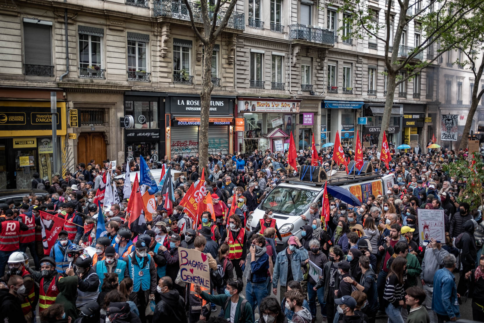 Manifestation du 1er mai 2023.