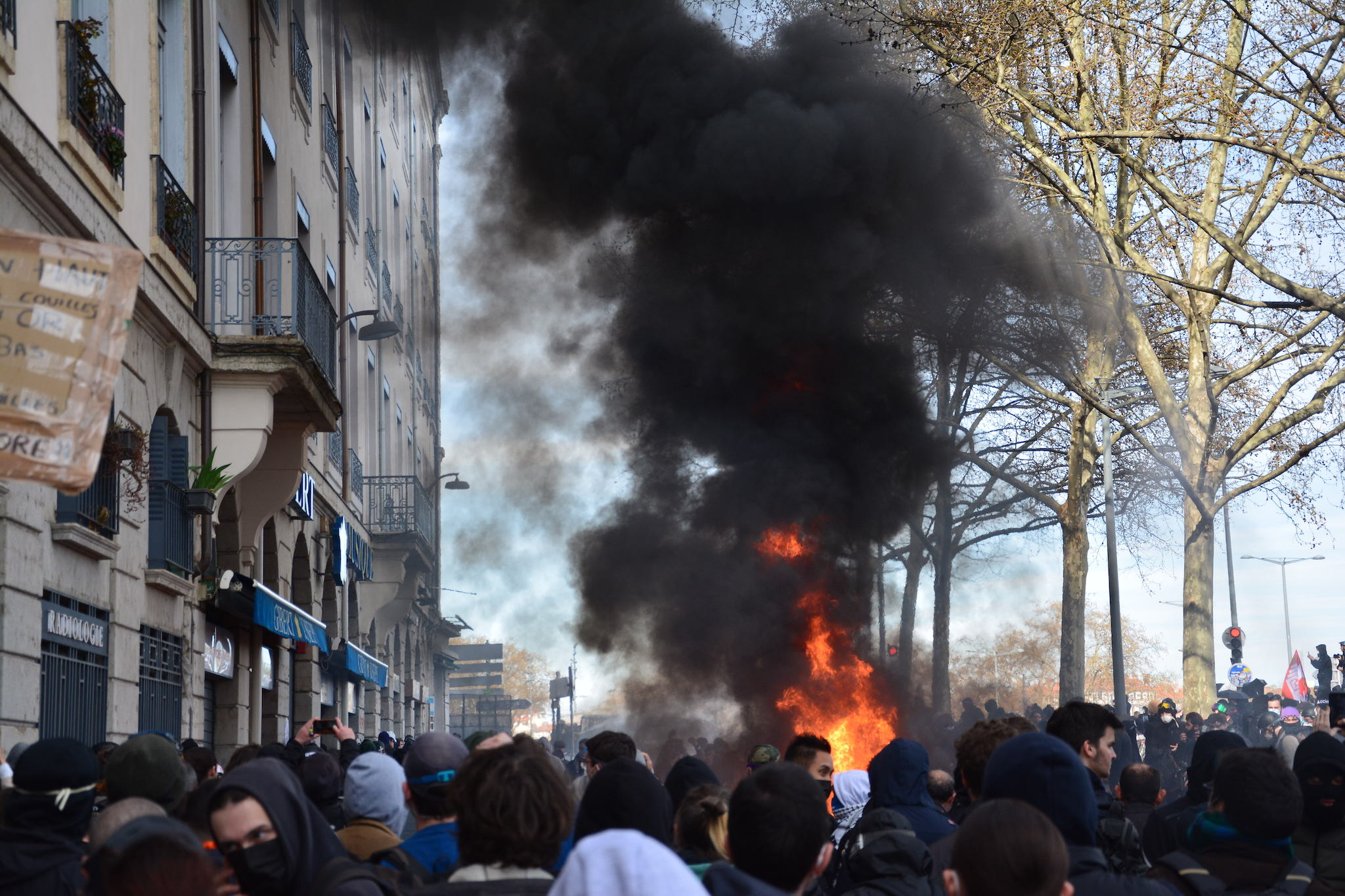 Feu de manif