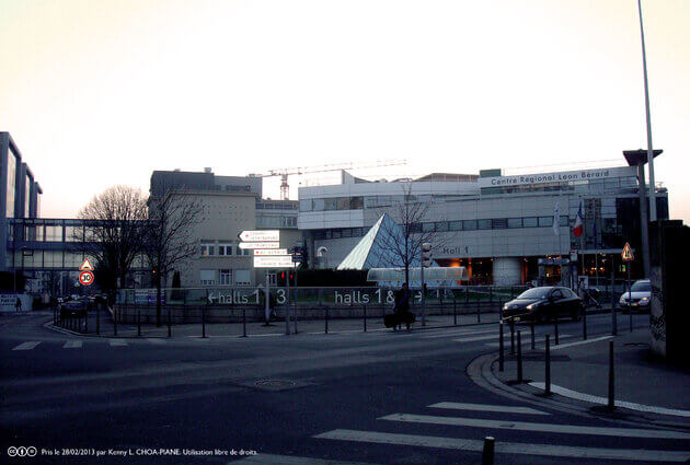 Le centre Léon Bérard est un hôpital spécialisé en cancérologie, situé dans le 8e arrondissement de Lyon. CC