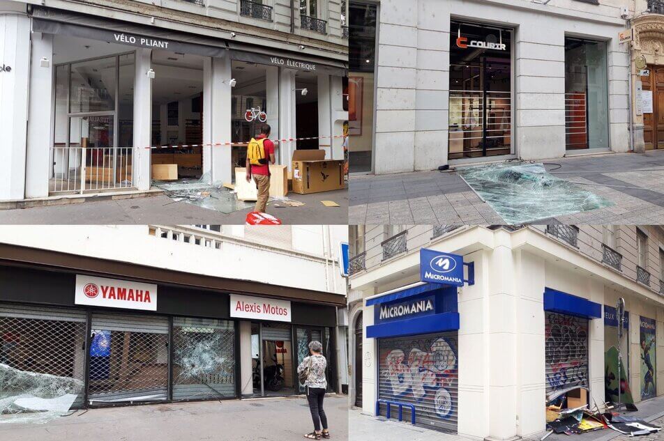 Émeutes dans l’agglomération de Lyon : pillages dans le centre et affrontements avec la police