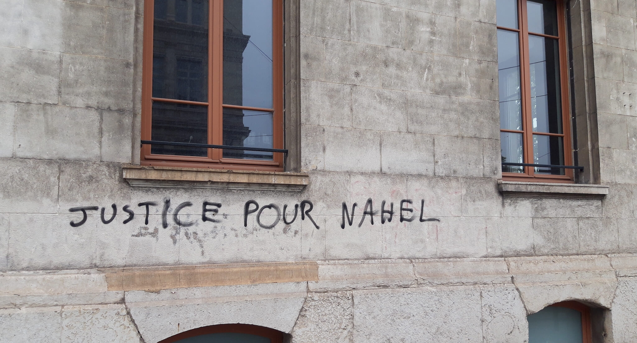Après les émeutes du 30 juin dans le centre-ville de Lyon.