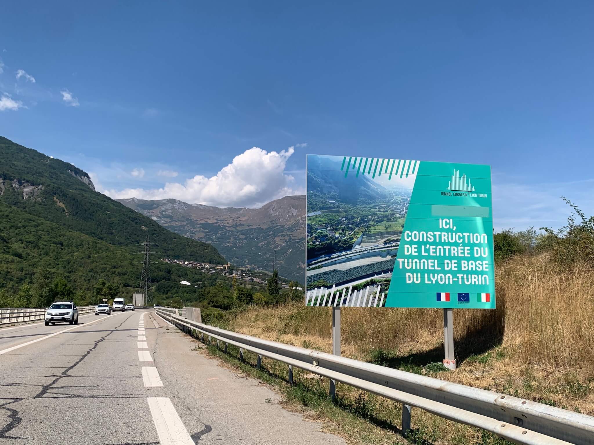 En France, le tunnel du Lyon - Turin débutera dans la vallée de la Maurienne. ©MA/Rue89Lyon