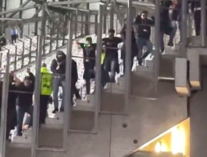 Lors du match OL OM, des supporters de Lyon ont ensuite proféré des insultes racistes contre les Marseillais. ©X/DirectDebat