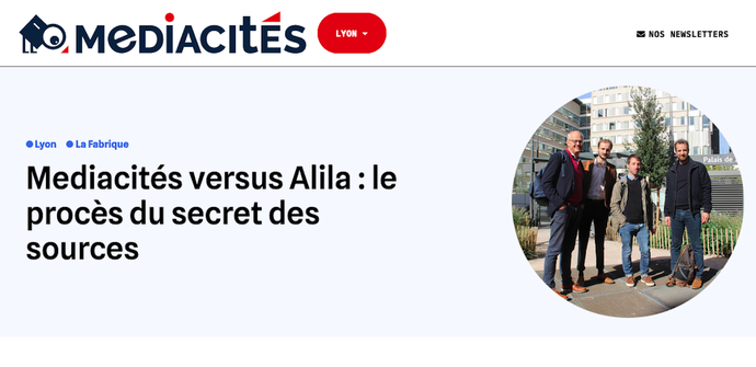 Hervé Legros, PDG d'Alila, a intenté un procès en diffamation contre Mediacités. Le média d'investigation a été relaxé. ©Capture d'écran Mediacités