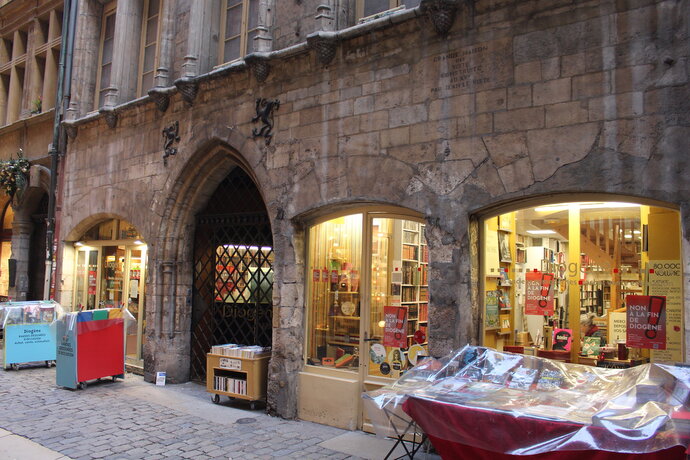 La librairie Diogène, une institution du Vieux-Lyon en danger